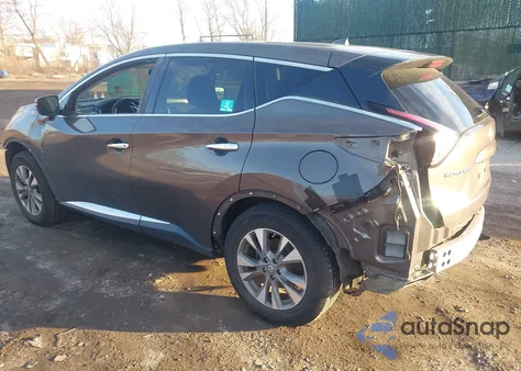 2015 Nissan Murano S z USA, uszkodzony, nr VIN 5N1AZ2MH5FN224863
